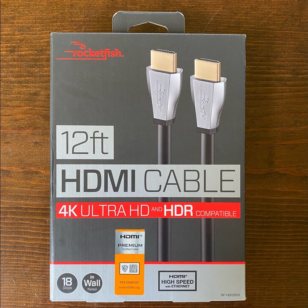 Rocketfish 4K HDMI cable
